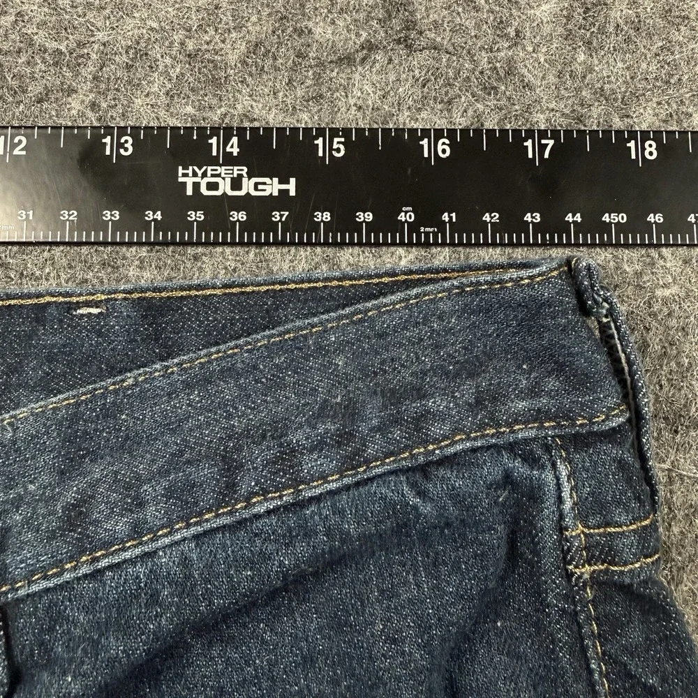 Wrangler 20X Jeans Mens 34x34 Blue Straight Leg Dark Wash Western Denim Pants